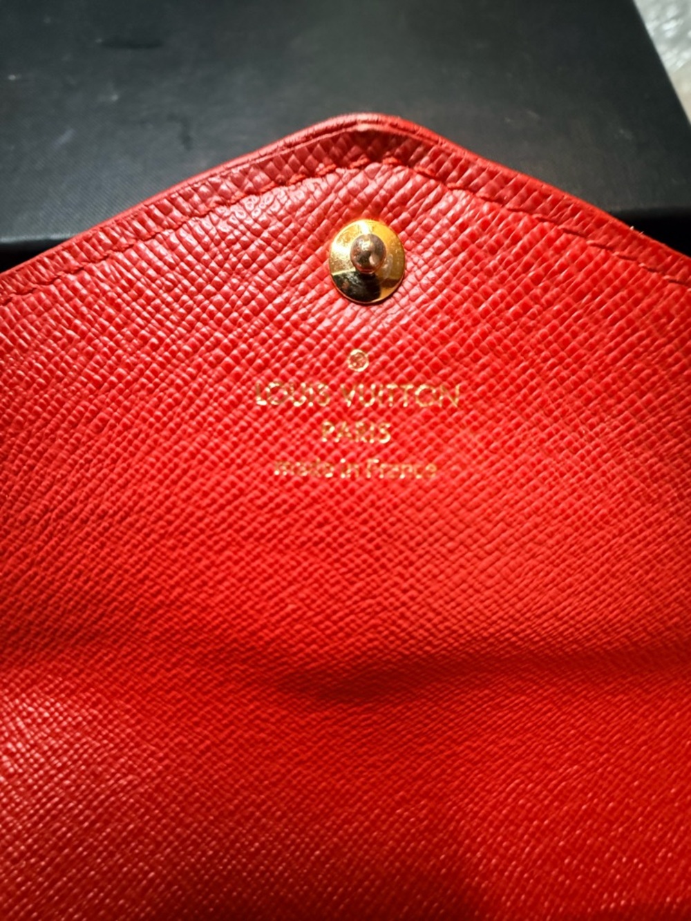 Monogram Sarah Retiro Wallet Cherry - Picture 7 of 11